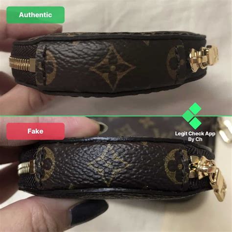 real vs fake lv pochette|how to check for false louis vuitton.